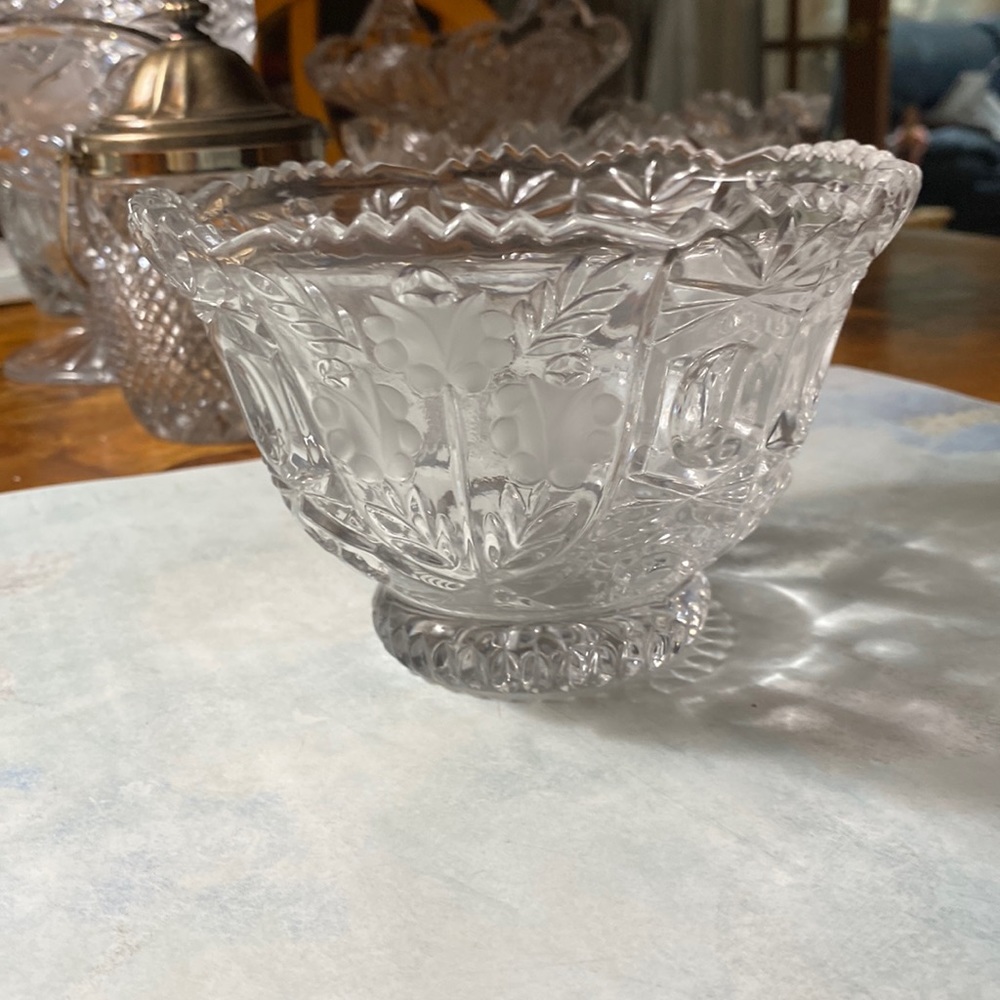Beautiful design vintage candy vase